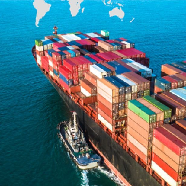 Distributionslogistik und Einlagerung Service-Management DHLS der Luftfracht zur niederländischen Handelsstraße