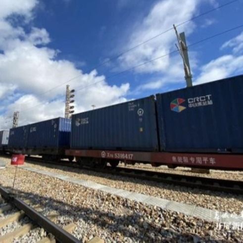DDP-Bahnfracht-Speditionsfirmen China zu Haus-Hausservice Weißrusslands Europa