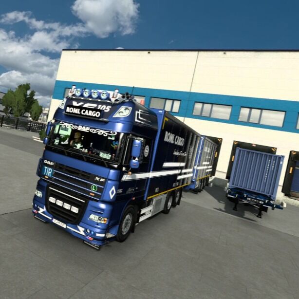 DDP LKW-Versand von China nach Spanien, Steuern bis zur Tür, LKW-Container, weltweiter Drop-Shipping